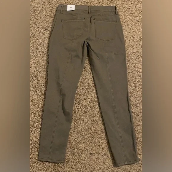 WHBM Women’s Olive Skinny Ankle Jeans Size 6 - Picture 2 of 8